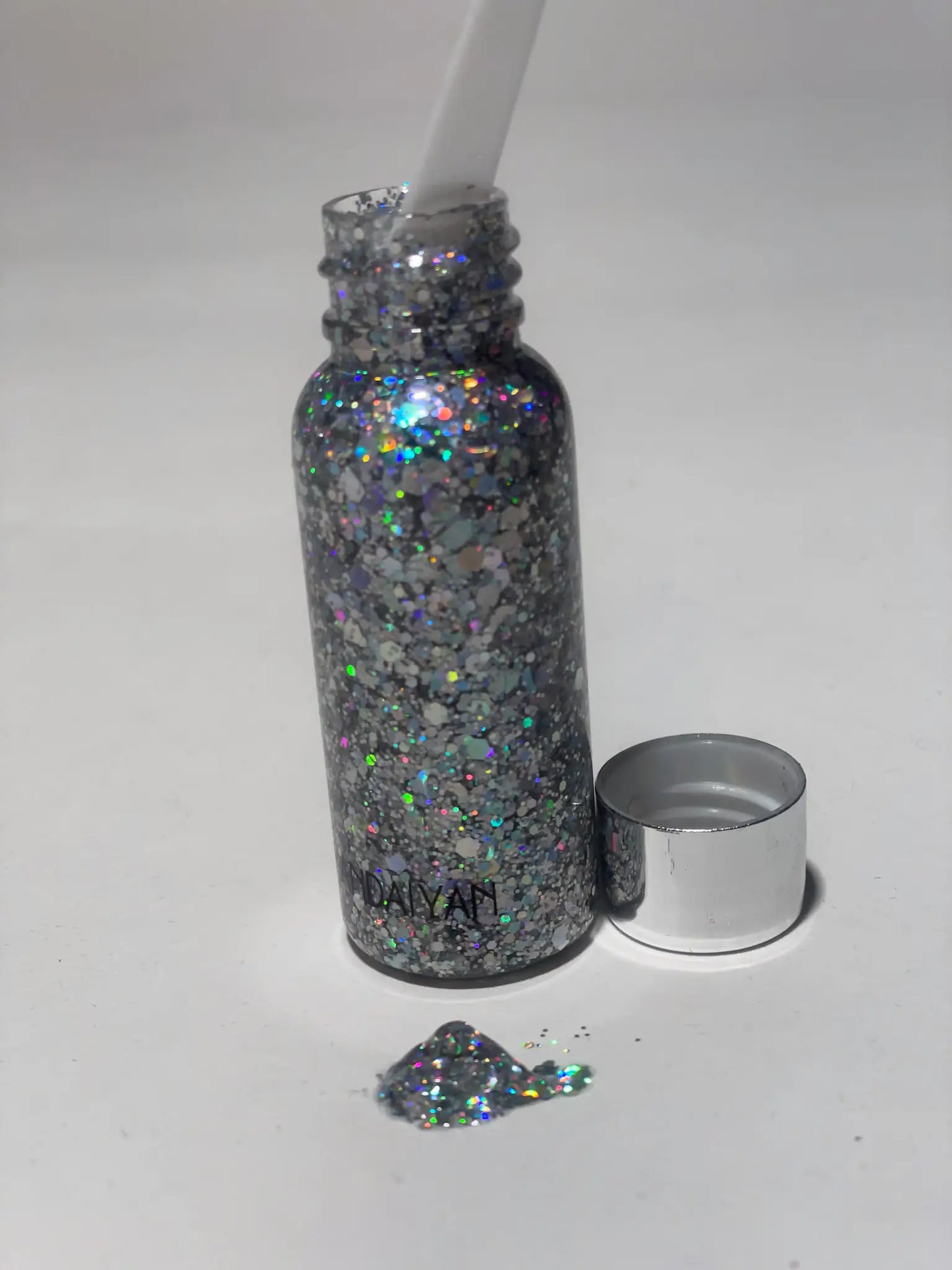 SparkleGlow: Silber Glitzerstaub 30g