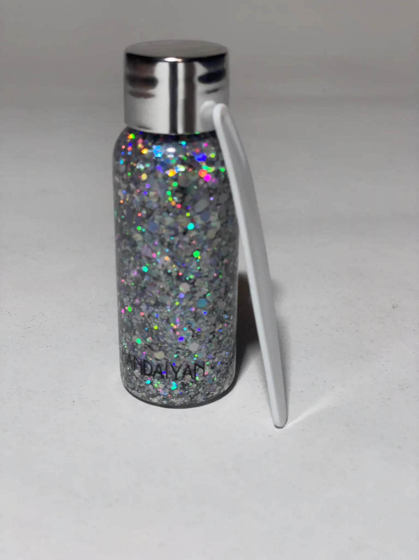 SparkleGlow: Silber Glitzerstaub 30g