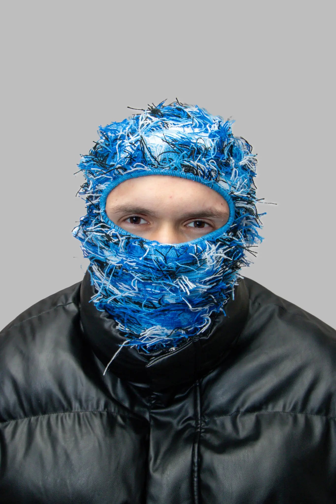 Full Cover BlueMask: Blaue Rave Skimaske