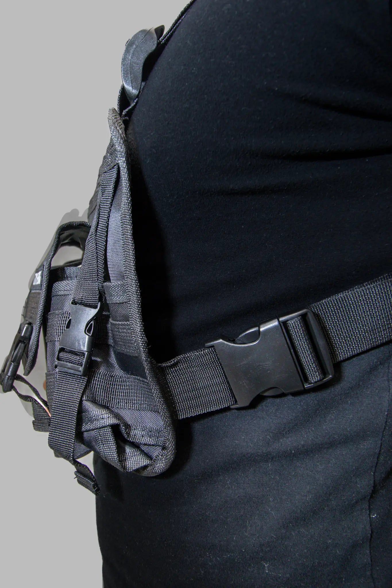 Urban Tactical Toyu Bag: Schwarze Bulletproof-Style Weste