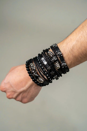 SChwarzes Rave Armband