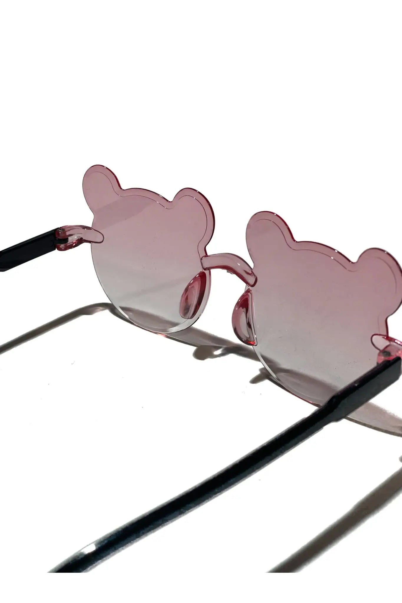 Techno Rave Provokation Pink Bear Shades: Rave Bärensonnenbrille